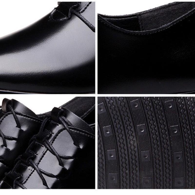 Luxury Wedding Male Shoes Oxford Shoes Men's Genuine Leather Handmade British Business Formal Pointed Toe Event Leather Shoes
