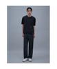 SHIFT.G Ordinary Semi Wide Slacks Black