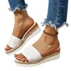 Fashion Female Shoes 2025 Outdoor Open Toe Women's Slippers Platform Casual Slippers Women Bow Tie Wedges Plus Size Sandals Zapatos