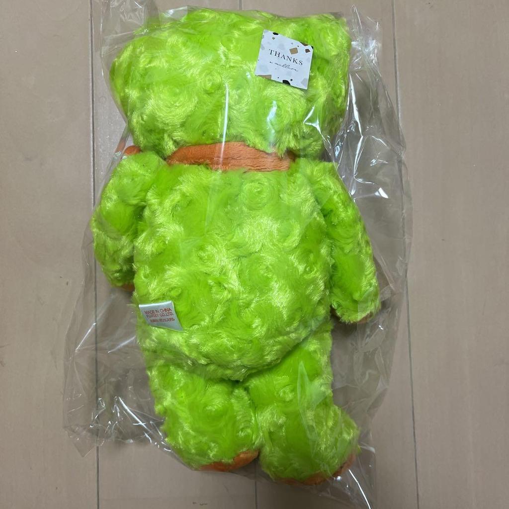 [USED] Hokkaido Limited Edition Local Bear Teddy Bear Green Melon Bear