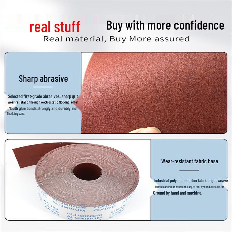 Bairuichuan Tear-Off Sanding Cloth Roll