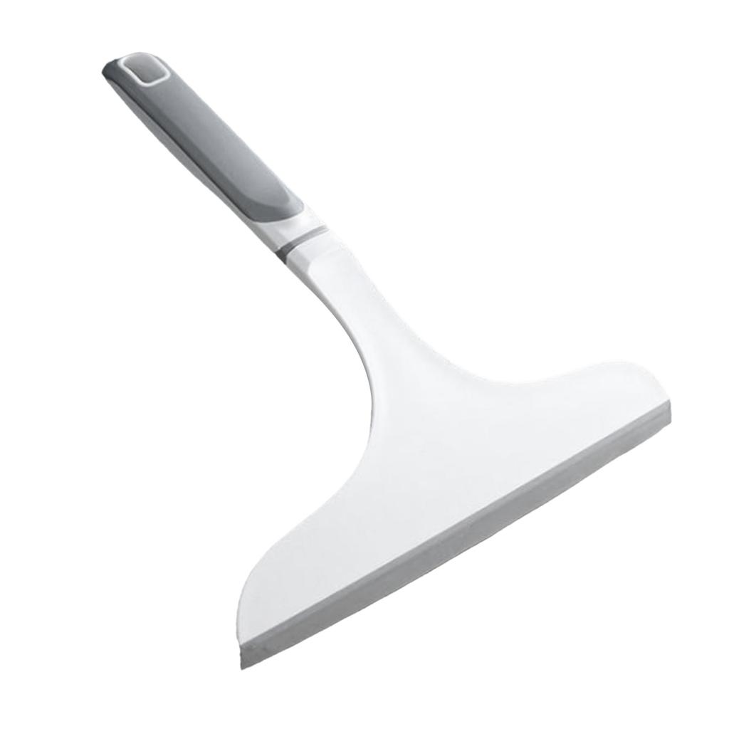 Glass Wiper for Window Shower Door Car Flexible Soft PP   Clean Tool with Curved Handle