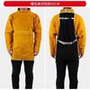 Leather Suede Electric Welding Protective Suit Anti-fire Scald Proof Flame Retardant Heat Insulation Clothing Work Apron