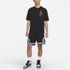 T Shirts Men's Black Crew Neck Moderate Straight Fit DH8965-010