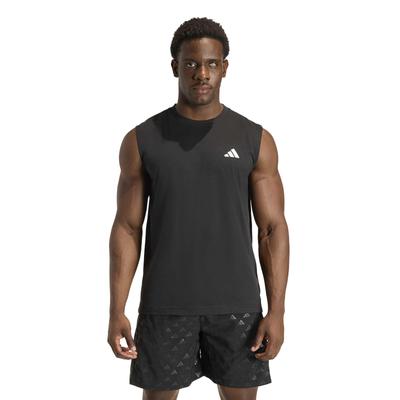 FR Sleeveless Black Size L Men's WO-ES T-Shirt, LOG28, (KA3523),