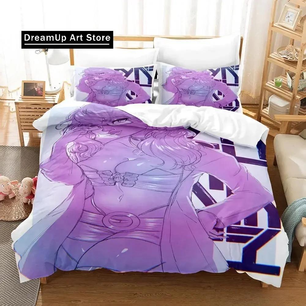 Akudama Drive Bedding Set Single Twin Full Queen King Size Bed Set Adult Kid Bedroom Duvet Cover Sets 3D Anime Bed Sheet Set