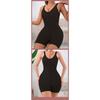 Women Plus Size Zipper One Piece Body Shaper Waist Trainer Tummy Control Hip Lifting Shapewear