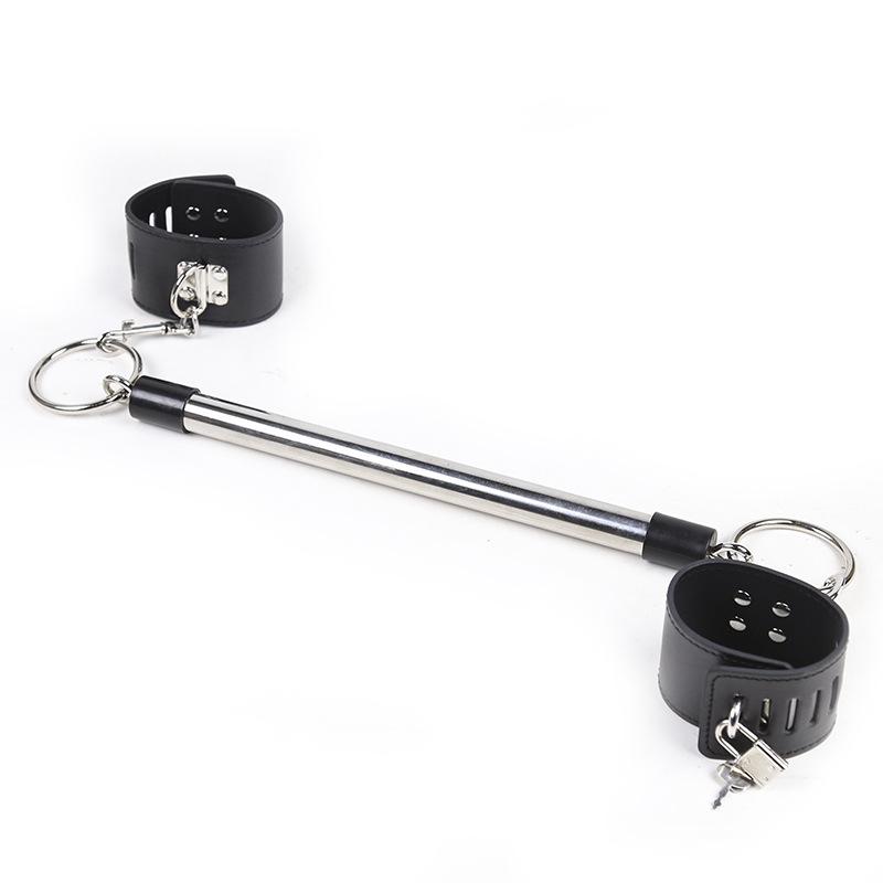 Extreme Spreader Bar with 4 Adjustable Leather Cuffs, Adult Sexy Game Toys Erotic Sex Products