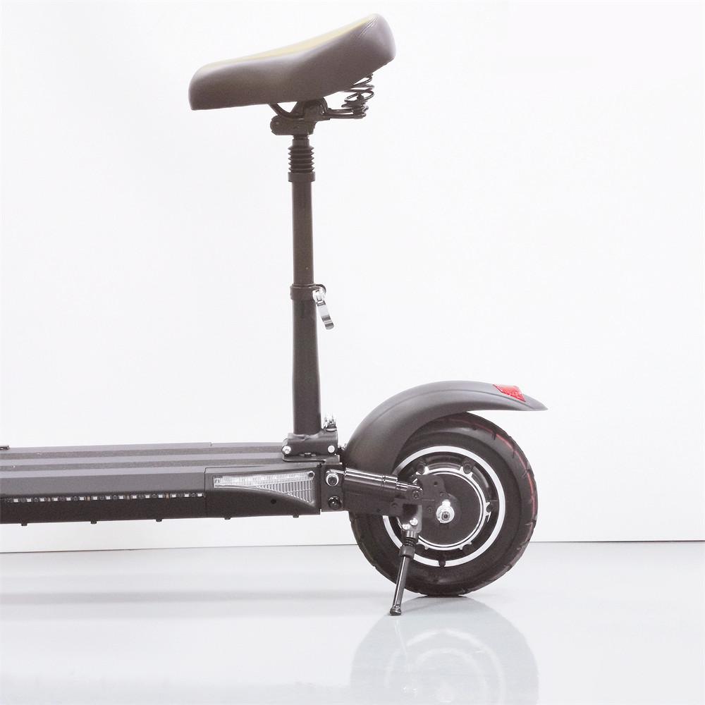 Electric Scooter With Seat EMOKO 10" 800W Motor 48V 15AH Max Range 50Km Top Speed 45Km/h Black HVD-3