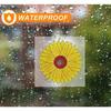 18 Piezas Adhesivo Trampa para Moscas de Ventana, Trampa para Insectos Estilo Girasol, Atrapamoscas Impermeable de Doble Cara