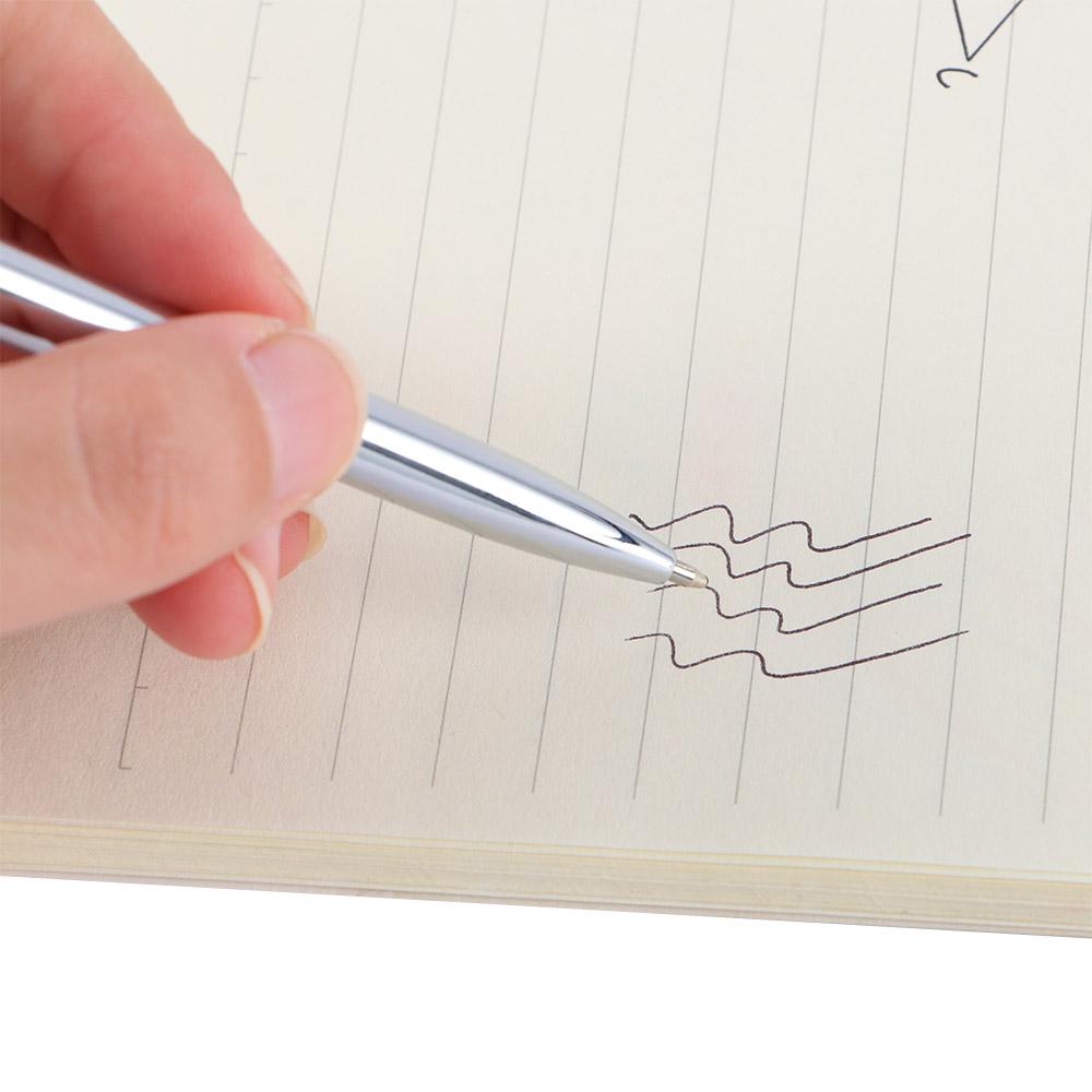 High Quality Commercial Stationery Rod Rotating Metal Ball Pen Slender Ballpoint Pen