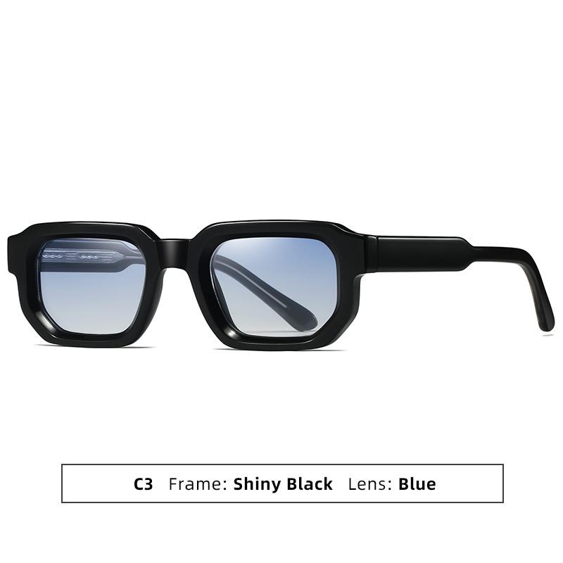 Vintage Punk Square Sunglasses Women For Men Fashion Luxury Brand Design Shades Outdoor Driving Popular Male Classic Sun Glasses