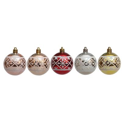 10Pack Shatterproof Baubles Hanging Ornament for Christmas Tree Decorations Christmas Tree Pendant Festival House Decors