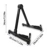 A-Frame Foldable Guitar Stand Adjustable Guitar Support Bracket Guitar Display Holder  Household