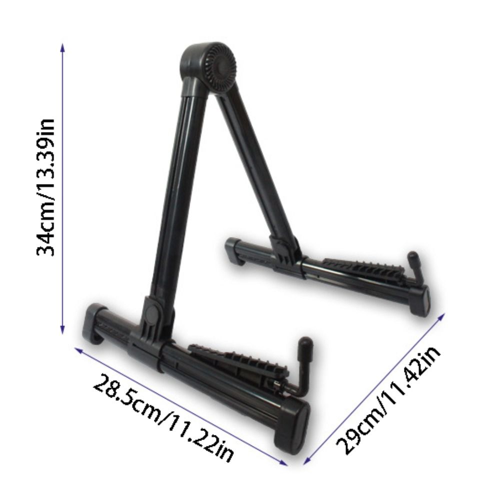A-Frame Foldable Guitar Stand Adjustable Guitar Support Bracket Guitar Display Holder  Household