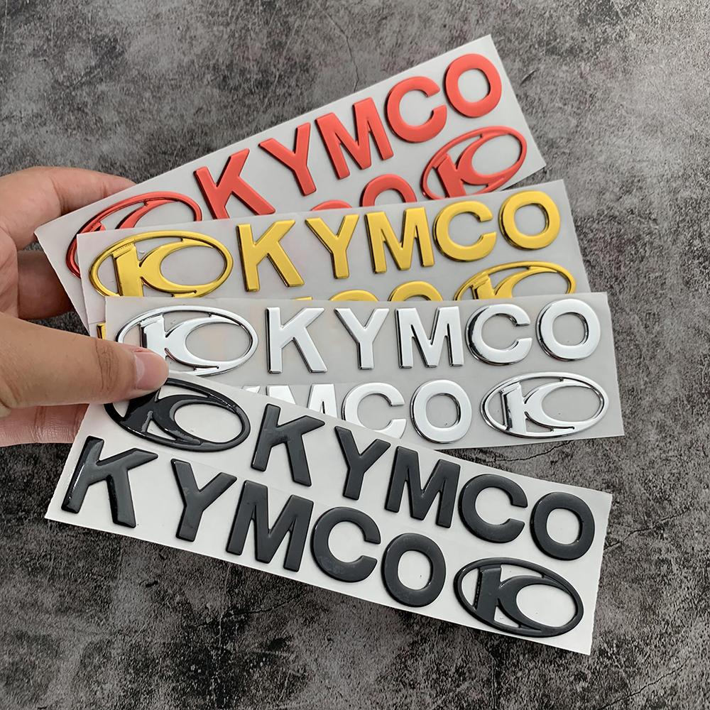 Per KYMCO AK550 AK 550 Xciting 250 300 GP125 Like125 Like150 CT250 Moto Emblema 3D Badge Decalcomania Serbatoio Ruota Adesivo