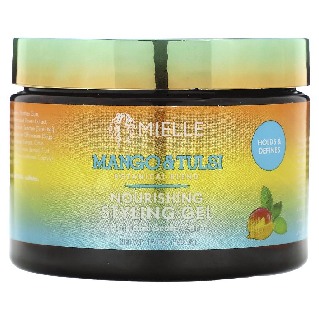 Mielle Nourishing Styling Gel, Mango & Tulsi, 340g (12oz)
