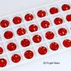 Dongzhou Round Flatback Glass Rhinestone Sew on Crystal Loose Crystal Beads Garment Sewable Rhinestone Diy Accessories