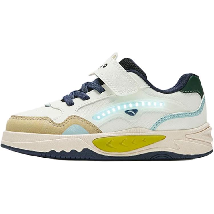 Anta Kids Shark Lifestyle Series Fashion Versatile Sports Simple Non-Slip Low-Top Kids Skate Shoes Kids Skate Shoes 312539931