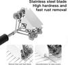 Stainless Steel Wire Brush BBQ Cleaning Brush Oil Brush BBQ Grill Brush BBQ Brush Cleaning Brush BBQ Tools