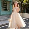 Rochie de spectacol pentru copii: Rochie lungă pentru fete—Rochie de prințesă din tul
