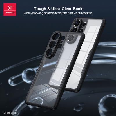 For Samsung Galaxy S26 Ultra Case XUNDD Magnetic Airbags Shockproof Transparent PC+TPU Camera Protection Cover for S26 Ultra