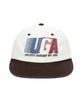 Yunibeoseugameonteu Ug Two-Tone Retro Cap_Brown