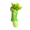 Cute Vegetable Plush Pendant Keychain Creative Cartoon Tender Celery Shape Doll Soft Plush Keyring Backpack Pendant