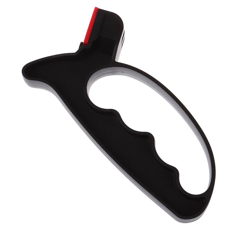 Knife Sharpener 2 In 1 Handheld Scissor Sharpening Grindstone Stone Kitchen Tool