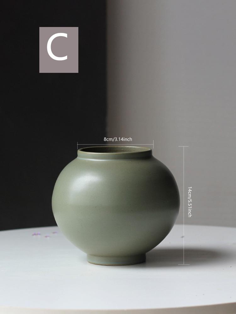 Designer überrascht stillen Wind neue chinesische Zen Tee Raum Tisch Ornament Keramik Glas Keramik Mond Glas (3 Farben)