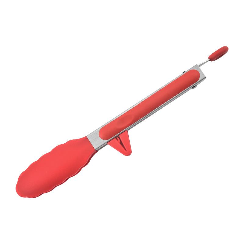 

Silicone Food Portioning Tongs for Barbecue, Steak, Bread, and Buffet