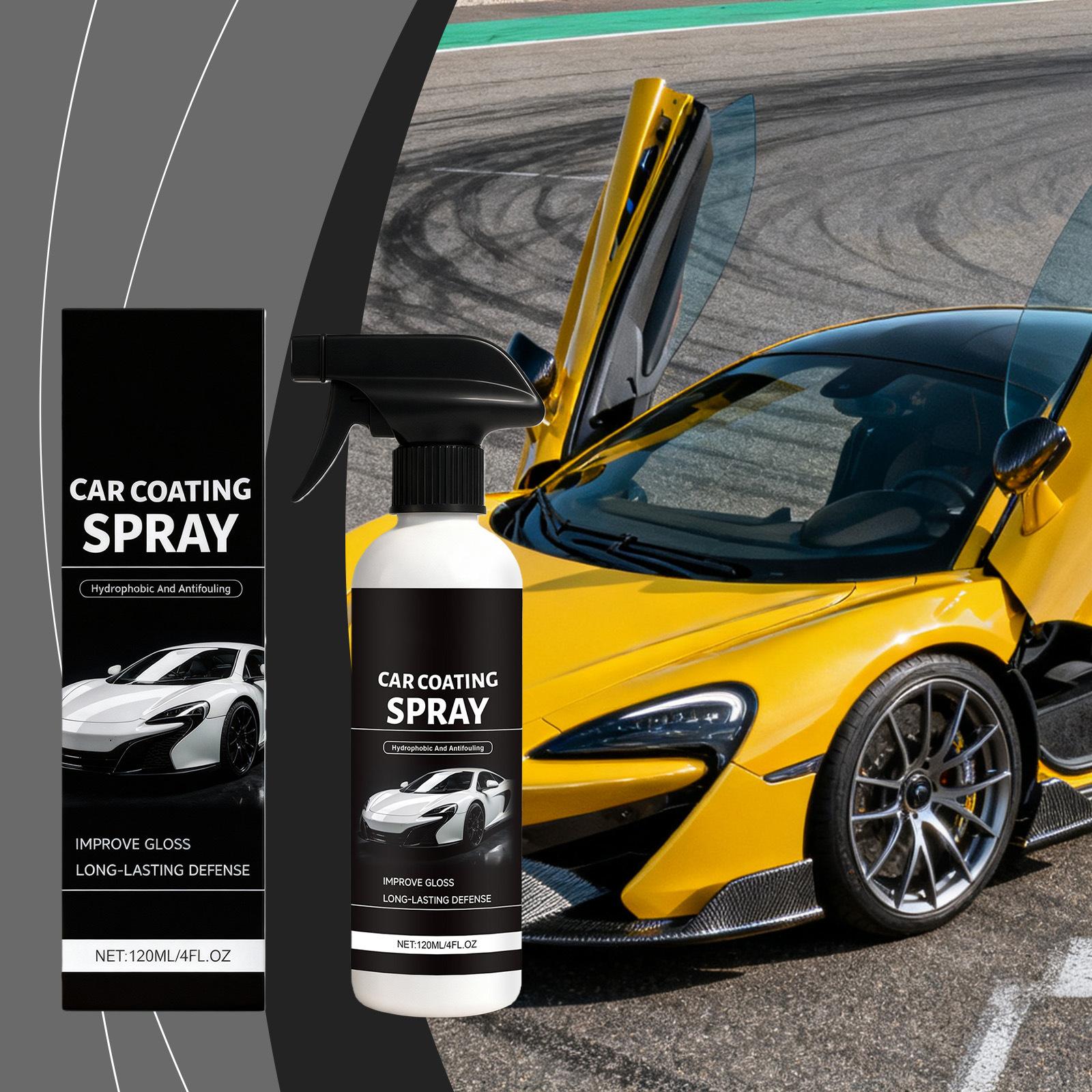 

Спрей для автомобильного покрытия: Автомобильное покрытие для экстерьера Восстановление лакокрасочной поверхности Усиление блеска Очищающий и ухаживающий спрей 100 мл One Size