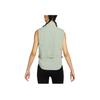 Nike Letter Print Stand Collar Zip Vest Women Vests Light-Green FV6399-370