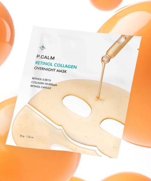 Ficam Retinol Collagen Overnight Gel Mask Pack (8 Sheets)
