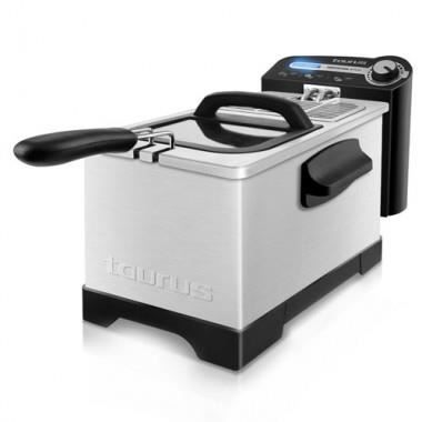 Profesionální fritéza 3L Plus - TAURUS - 2100W - Ponořené topné těleso - Nerezová ocel