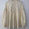 1116 Summer New Women's Crew Neck Japanese Cotton and Linen Shirt Loose Shirt Top Cardigan Vintage Mori Sweet
