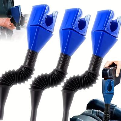 Katlanabilir Araba Yakıt İkmal Hunisi Benzinli Motor Yağı Hunisi Aracı Plastik Huni Araba Motosiklet Yakıt İkmal Aracı Oto Aksesuarları