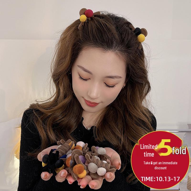 Korean & Japanese Style Cute Bang Clips: Small Claw Hair Accessories for Women