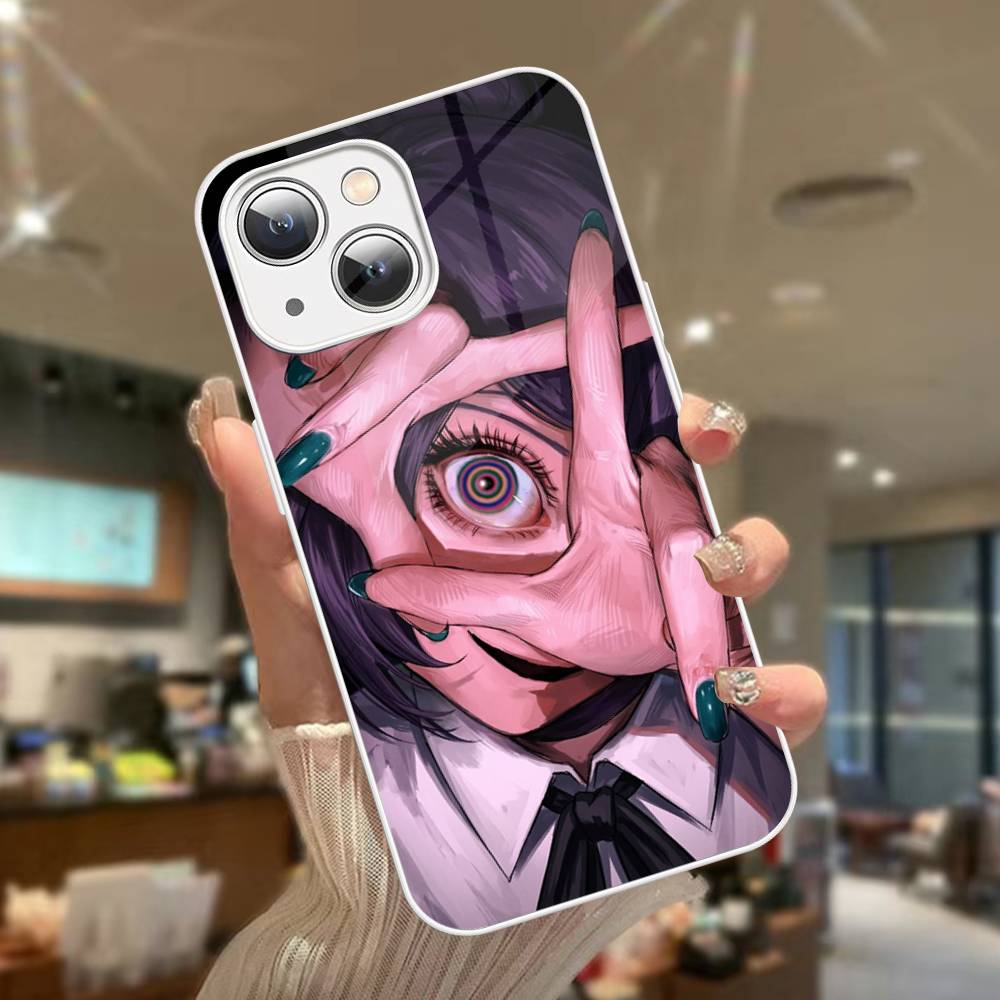 Action Anime Chainsaw Man Reze Arc Gehärtetes Glas Für Iphone 14 13 12 11 Pro Mini XS MAX 14Plus X XS XR Hülle
