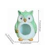 Owl Bird Feeder Outdoor Hanging Resin for Garden, Patio, Gardeners