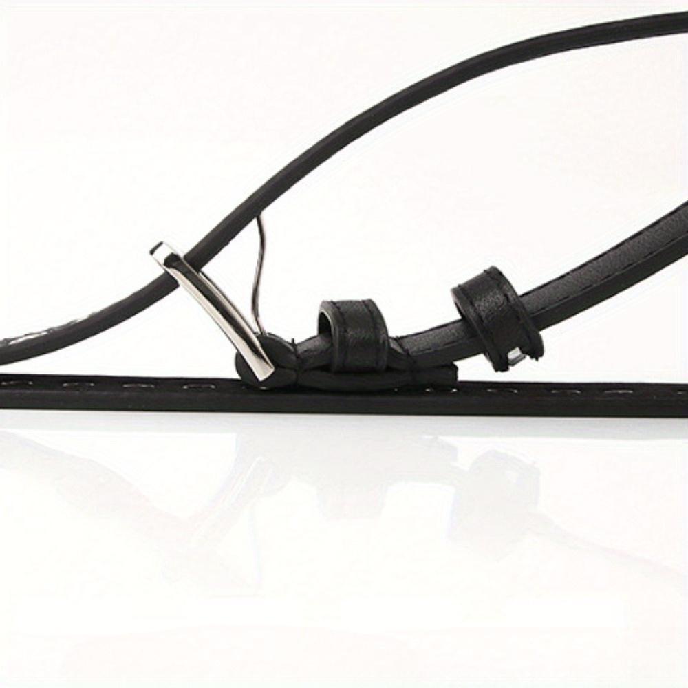 1Belt loop rivet casual pin buckle waist belt, slim waist belt, versatile jeans belt.