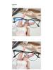 Women's 2025 Color-Changing Anti-Blue Light Metal Glasses - Fashionable, High-End, Color-Blocking Design