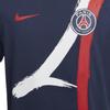 Nike Paris Saint-Germain Comfortable Casual Retro Football Short Sleeve T-Shirt Men Tops Deep-Navy HF0848-410