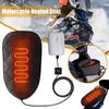 Motorcycle Heated Seat Warming Pad Motorbike Scooter Heating Pad Motorcycle Heated Seat Cushion For Dirt Bike ATV Snowmobile