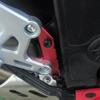 Ajustador de Pedaleira Traseira HRuizq Placa de Deslocamento de Pedaleira para Honda CBR650R CB650R Todos os Anos (Prata)