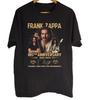 Frank Zappa 1941-2025 Fekete Pamut Uniszex S-5XL Ajándék Rajongóknak Póló