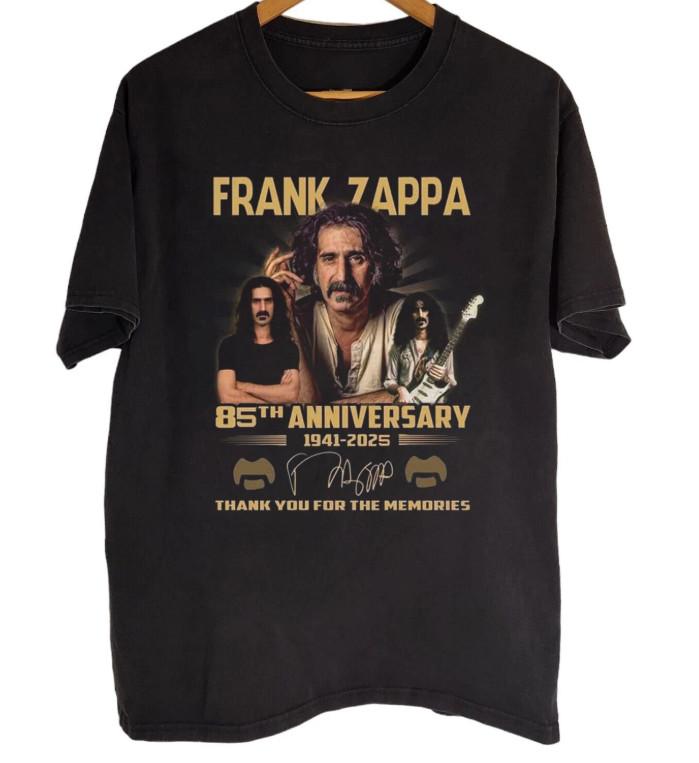 

Frank Zappa 1941-2025 Black Cotton Unisex S-5XL Gift For Fans T-Shirt 5XL різнокольоровий