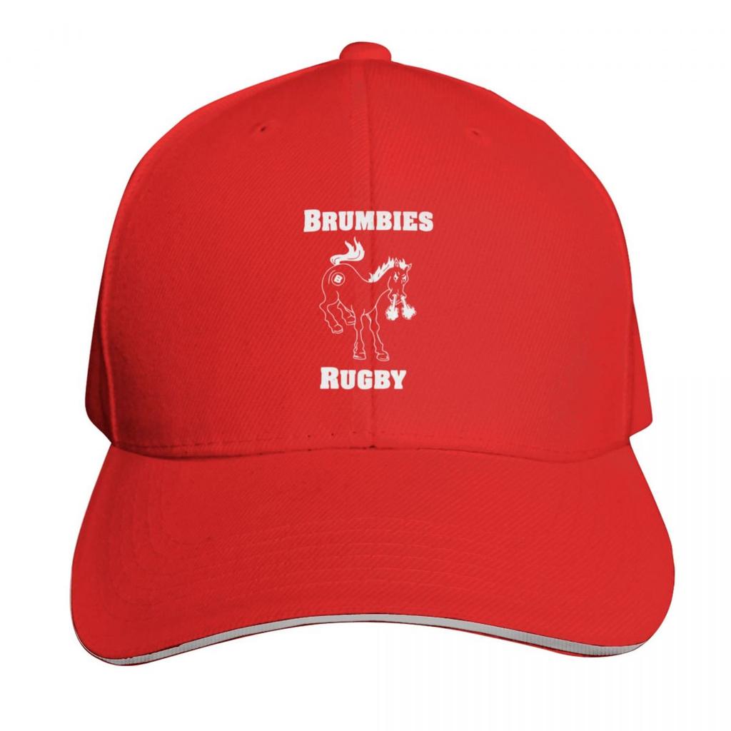 Brumbies Rugby Winnipeg White Logo Baseball Cap Horse Hat Fishing cap Luxury Unisex cap Military Tactical Unisexs Hats Womens