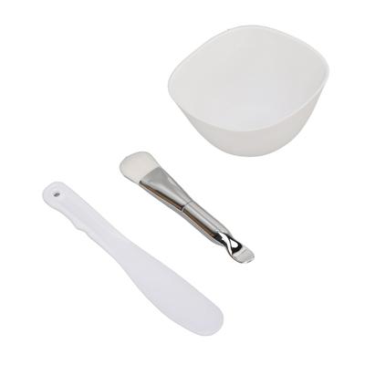 Face Mask Mixing Bowl Set DIY Portable Spatula Face Mask Tool Kit with Soft Brush