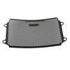 Motorcycle Radiator Cover, Aluminum Alloy, Black, for Hu